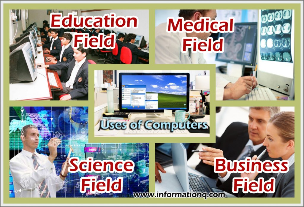Uses of computer in various fields essay