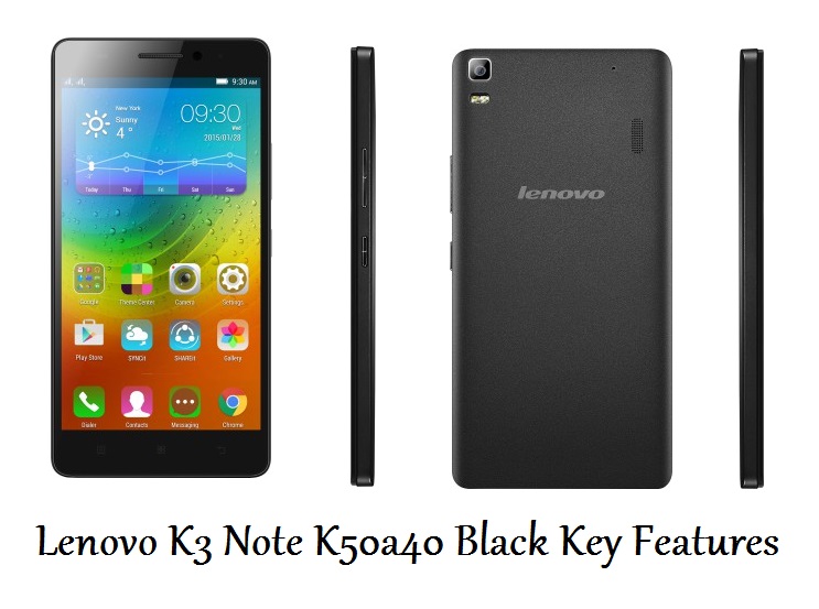Lenovo K3 Note K50a40 Black Key Features