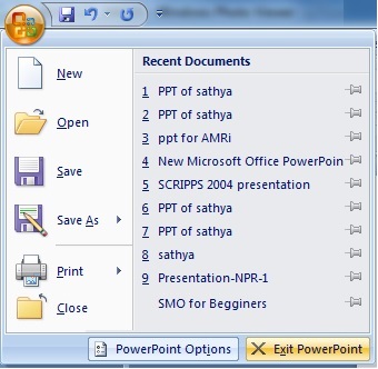 Microsoft Powerpoint Closing PowerPoint
